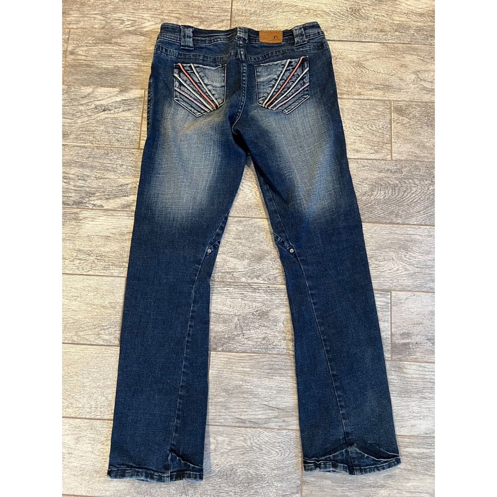 Akdmks Denim Jeans Mens 32 Skater Embroidered Streetwear Y2K Jean 80s Skateboard